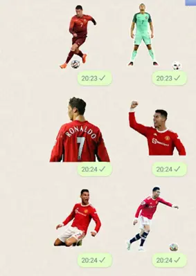 Cristiano Ronaldo Stickers android App screenshot 3